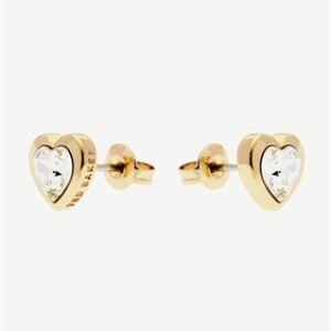 Ted Baker Gold Han Crystal Heart Earring – Gold