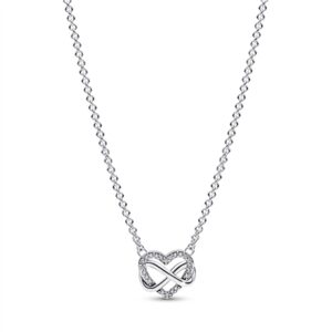 Pandora Glowing Infinity Middle Necklace