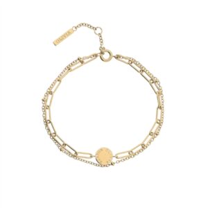 Olivia Burton Vintage Phantasm Gold Stacking Bracelet – 18cm