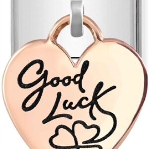 Nomination Rose Gold Just right Success Center Drop Allure