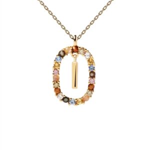 PDPAOLA Letter Necklace – Letter I