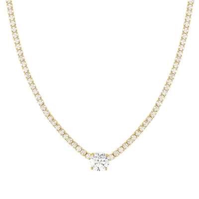 Nomination Sublime Gold Crystal Comfortable Necklace - 38cm