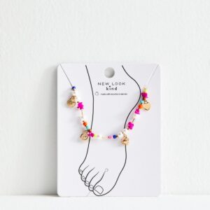 Multicolour Beaded Appeal Anklet New Glance