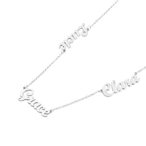 Argento More than one Title Necklace – Silver