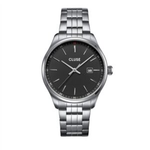 CLUSE Silver Antheor Watch Metal Black – Silver
