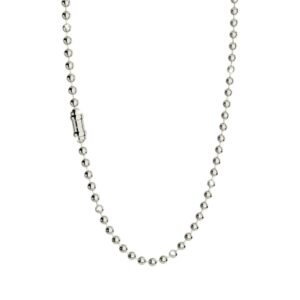 Rebecca Silver Ball Necklace 45 cm