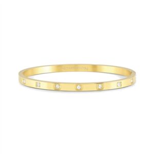 Nomination Lovely Bangles Huge Gold White Sq.