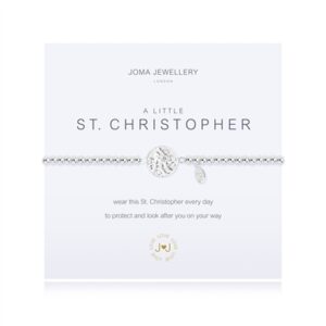 Joma A Little St Christopher Bracelet – Silver
