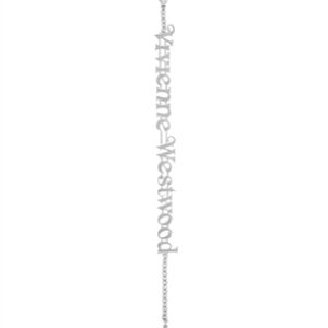 Vivienne Westwood Silver Raimunda Dual Brand Choker – Silver