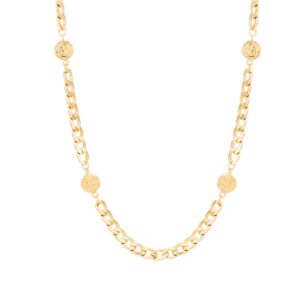 August Woods Gold Shell Chain Necklace – Gold