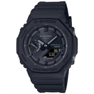 Casio G-Surprise GA-B2100-1A1ER All Black Bluetooth Sun Mixture Watch