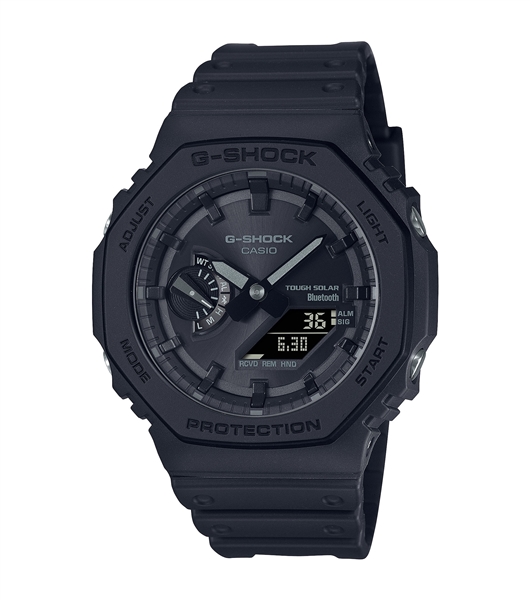 Casio G-Surprise GA-B2100-1A1ER All Black Bluetooth Sun Mixture Watch