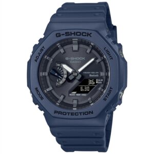 Casio G-Surprise GA-B2100-2AER Blue Resin Strap Bluetooth Sun Mixture Watch