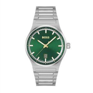 Boss Candor Inexperienced Watch