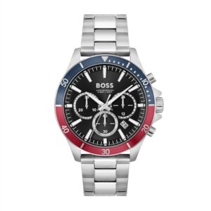 Boss Troper Purple Blue Chronograph Watch