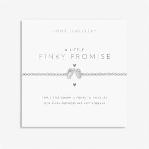 Joma A Little Pinky Promise Bracelet – Silver