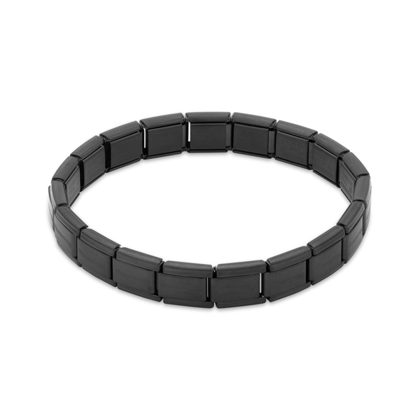 Nomination Classic Matte Black Starter Bracelet - 18 Links