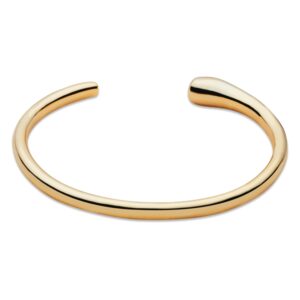 August Woods Gold Teardrop Bangle – Gold