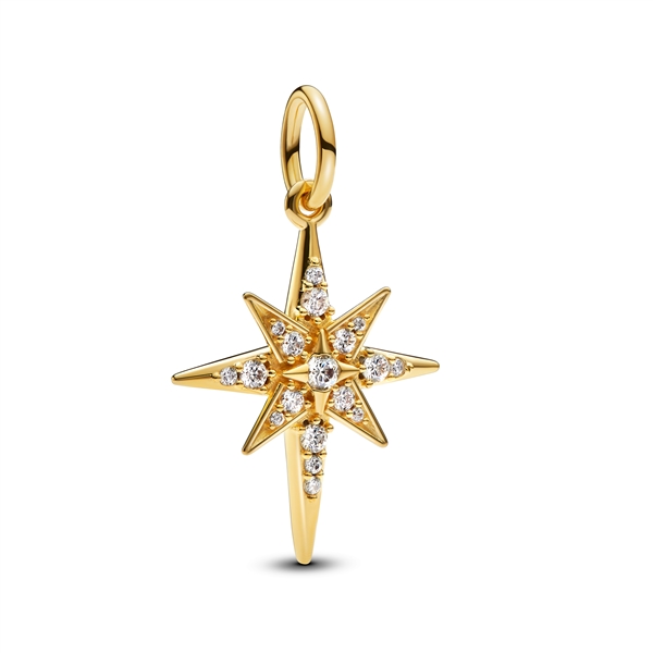 Pandora Gold Glowing North Celebrity Cling Allure