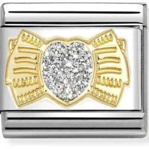 Nomination Glitter Bow Center Allure