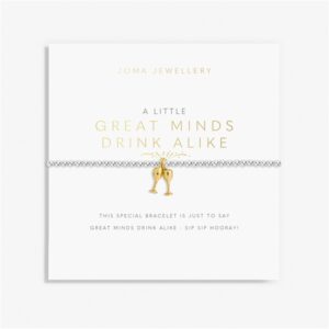 Joma Gold Combine Nice Minds Drink Alike Bracelet – Gold