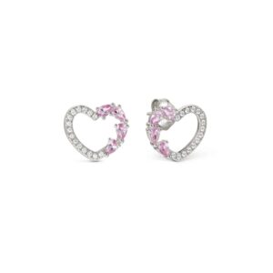 Nomination Silver Crimson Crystal Middle Earrings
