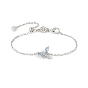 Nomination Silver Dragonfly Blue Crystal Bracelet