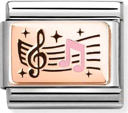 Nomination Rose Gold Song Notes Attraction