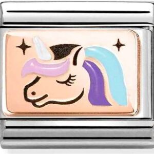 Nomination Rose Gold Unicorn Attraction