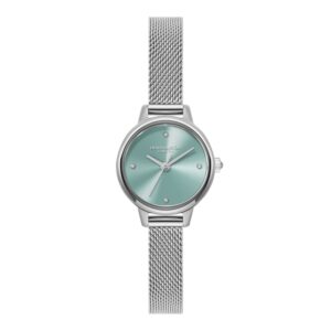 Olivia Burton Mini Classic Turquoise Mesh Watch