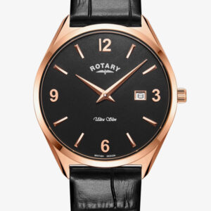 Rotary Mens Ultra Slim Strap Watch GS08014/04