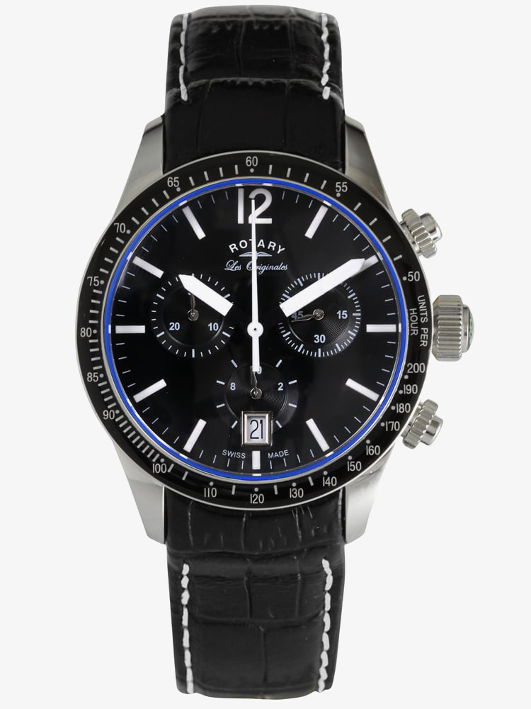 Rotary Mens Leather-based Strap Watch GS90152/04/Ok