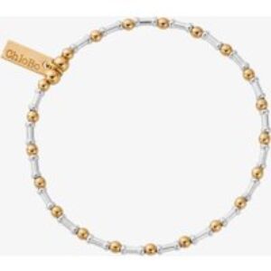 ChloBo Ladies Silver & Gold Plated Rhythm Of Water Bracelet GMBRHYTHM