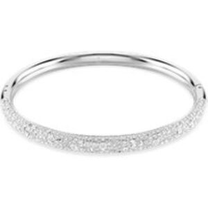 Swarovski Meteora Snow Pavé Rhodium Plated Bangle