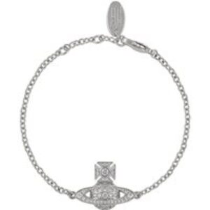 Vivienne Westwood Carmela Bas Reduction Silver Tone Bracelet – Silver