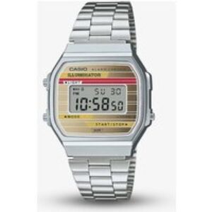 Casio Vintage Red & Cream Digital Watch A168WEHA-9AEF