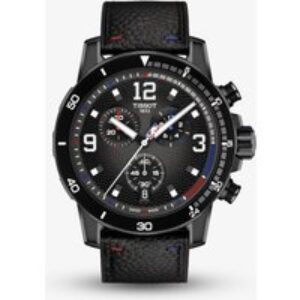 Tissot Mens Supersport NBA Special Edition Black Leather Strap Watch T125.617.37.067.00
