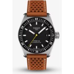 Tissot Mens PR516 Brown Leather Strap Watch T149.407.16.051.00