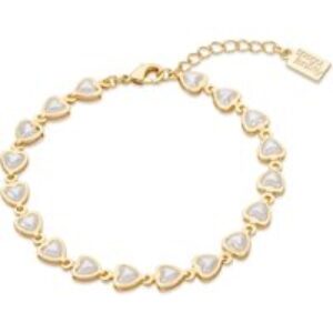 August Woods Gold and White Center Bracelet – Gold