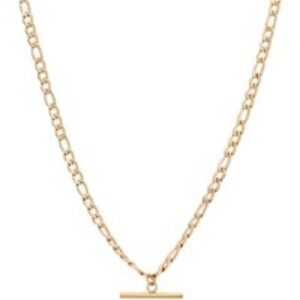 Over & Over Gold T-Bar Chain Necklace – 45cm