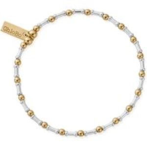ChloBo Gold Plated Mix Rhythm of Water Bracelet – Gold