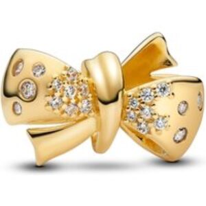 Pandora Gold Glowing Bow Appeal