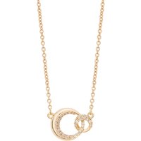 August Woods Gold Entwined Circle Necklace - Image 2