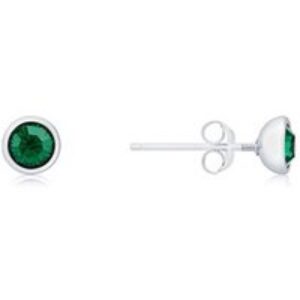 Karma Silver Would possibly Stud Earrings