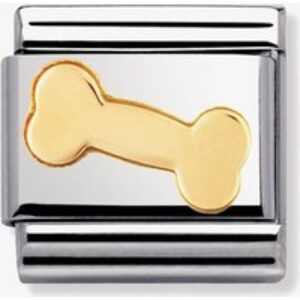 Nomination CLASSIC Gold Daily Life Fun Dogs Bone 030110/09