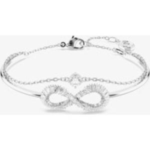 Swarovski Hyperbola Rhodium Plated Infinity Bangle 5684049