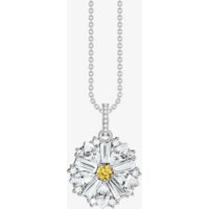 THOMAS SABO Ladies Silver Flower Pendant Necklace KE2086-051-4-L45V