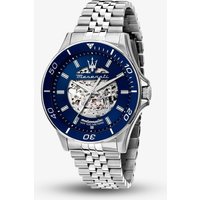 Maserati Mens Sfida Blue Skeleton Dial Watch MSR8823140011 - Image 2