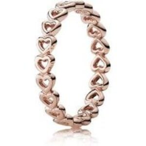 Pandora Related Love Rose Gold Ring – 56