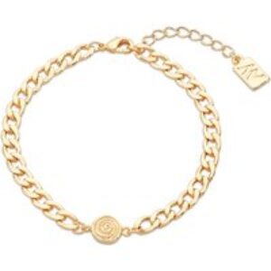 August Woods Gold Shell Chain Bracelet – Gold